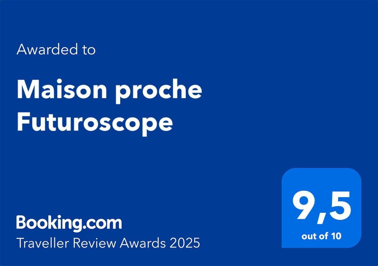 Maison Proche Futuroscope Chasseneuil-du-Poitou Bagian luar foto
