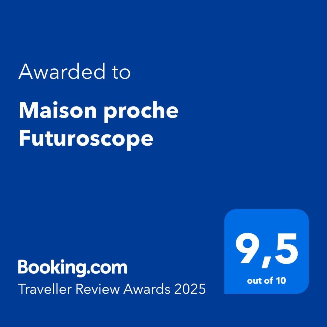 Maison Proche Futuroscope Chasseneuil-du-Poitou Bagian luar foto